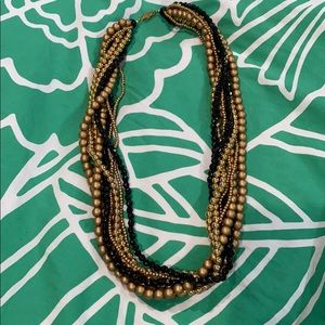 Multi layer fashion necklace
